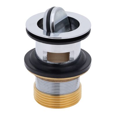 Ambassador Marine Sink Drain Flip Drain Chrome 1 1/2 inch