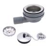 Ambassador Marine 2-Inch RV Sink Drain, Low Profile, Ultra Mirror view 1