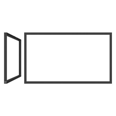 SMS 75L/P Casing Frame BL Smart Media Solutions 75L/P, W126001923 (Smart Media Solutions 75L/P Casing Frame BL, Black, Wall, 190.5 cm (75))