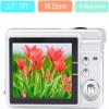 Acuvar 18MP Megapixel Digital Camera Kit with 2.7" LCD Screen, Rechargeable Battery, 32GB SD Card, Card Holder, Card Reader, HD Photo & Video for Indoor, Outdoor Photography for Adults, Kids (Silver) view 2