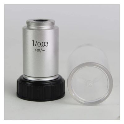Microscope Accessories Kit 1PC 195 1X/2X Infinity Achromatic Objective Lens for 23.2mm Biological Microscope Microscope Slides (Color : 1X)