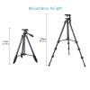 DYPASA Projector Mount Projector Stand Tripod Projector Bracket Height and Angle Adjustable Multifunctional Projector Shelf Home Office Projector Bracket wwith Angle Ceiling Mount with Tray view 2