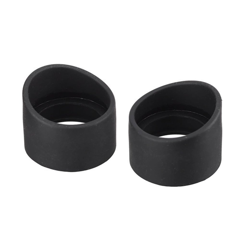 2 pcs/Set 34mm Diameter Rubber Eyepiece Cover Eyeguards Eye Shields Protection Stereo Microscope Telescope Monocular Binocular (Package 1)