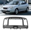 Navigation Frame, DVD Panel Frame Stereo Fascia Trim Fashionable Car Interior Decoration Exquisite Look 2Din Gray for Hyundai Elantra 2006-2011 LHD view 3