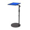 DYPASA Projector Mount Household Height Adjustable Laptop Stand, Portable Projector Stand, Multifunction Compact Stand for Travel/Photography/Projector, Black Ceiling Mount with Tray view 1