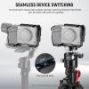 NEEWER FX3/FX30 Cage Camera Cage with HDMI Cable Clamp, NATO Rail, 3/8 Inch ARRI Positioning Holes, 1/4 Inch Thread Compatible with Sony FX3 FX30 Original XLR Handle, Compatible with DJI RS2 RS3 view 4