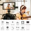 FEELWORLD CUT6S Recording Monitor 6 inch with HDR 3D LUT Waveform 1920x1080 Pixels Touch Screen Monitor USB2.0 Recorder FHD IPS 4K HDMI SDI view 2