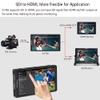 FEELWORLD CUT6S Recording Monitor 6 inch with HDR 3D LUT Waveform 1920x1080 Pixels Touch Screen Monitor USB2.0 Recorder FHD IPS 4K HDMI SDI view 4