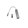 CompuCablePlusUSA.com Best 4 in 1 Hub, USB-C Male to 1 Female RJ45 Gigabit Ethernet LAN Network Adapter, 3 Female Ports USB 3.0 + 1 Piece Adapter of Type C Female to Type A Male (Ethernet & USB) view 1
