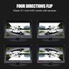 10.1in Wired Backup Camera System, 4 Channel 1080P Camera, Support Split/Quard Screen, IR Night Vision, Avoid Blind Spot, IP68 Waterproof view 3