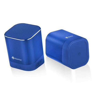 AURTEC Portable Bluetooth Speaker Upgraded, Dual Wireless Speakers with True Wireless Stereo Technology,Strong Bass and Powerful Volume, Bluetooth 4.2 for iPhone, Echo, Android and More, Blue