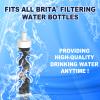 Brita 2in1 Water Bottle Filter & Mouthpiece Replacement - 2pcs Filter & 2pcs Bite Valve view 3