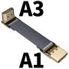ADT-Link Shielded HD-to-HD V2.0 Built-in Extension Cable A Type 2K/144hz 4K/60Hz Computer Wire Standard Flat Ribbon Cable (20cm, A1-A3(Male-Male)) view 2