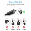 20V 14A 280W USB Tip Charger Compatible with MSI Stealth GS77 12UE 12UGS 12UH 12UHS Vector GP66 GP76 Creator Z16 Z16P A12UET Creator Z17 A12UET A12UHST A12UHT MS-17N1 Clevo X170KM-G X170SM-G view 3