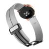Lamshaw Compatible Garmin Forerunner 965 Bands, Soft Silicone Magnetic Buckle Sport Wristband Replacement Straps Compatible for Garmin Forerunner 965 / Forerunner 265 46 MM Smartwatch (Gray) view 3