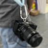 4Pack Camera D Ring Screw Camera Carabiner Clip 1/4"-20 Hinged Holder Fixing Mount Screw for DSLR Quick Release Wrist Strap Tripod Mount Attachment view 4