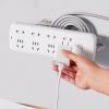 Wall Mounted Power Strip Holder No-Punch Plug-in Board Organizer for Home Kitchen Bathroom view 3