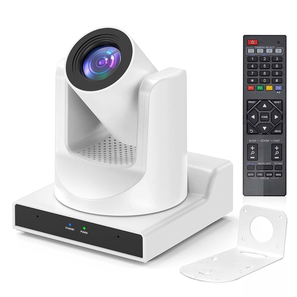 ADKIDO PTZ Camera,20X HDMI PTZ Camera with Optical Zoom Video Camera Support SDI POE with IP Live Streaming, Simultaneous 3G-SDI and USB Output for Conferences, Church, Teaching