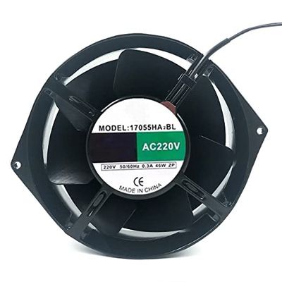17055HA2BL 220V 0.3A 46W 17055 Cooling Fan 170X150X55mm