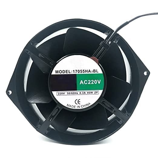 17055HA2BL 220V 0.3A 46W 17055 Cooling Fan 170X150X55mm