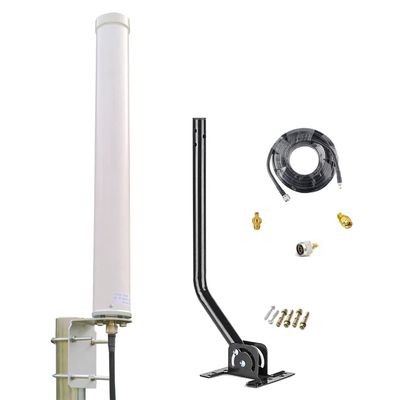 5G 4G LTE Antennas Outdoor WiFi Omni Directional Cellular Antenna (Full Kit) for 5G 4G LTE WiFi Hotspot Router Cell Phone Signal Boosters & All Carrier, Verizon AT&T Sprint T-Mobile