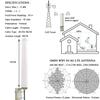 5G 4G LTE Antennas Outdoor WiFi Omni Directional Cellular Antenna (Full Kit) for 5G 4G LTE WiFi Hotspot Router Cell Phone Signal Boosters & All Carrier, Verizon AT&T Sprint T-Mobile view 2