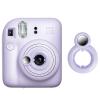 MUZIRI KINOKOO Close Up Lens Compatible for Fuji Instax Mini 12 Instant Camera with Self-Portrait Mirror - Fuji Mini 12 Selfie Lens Selfie Mirror - Purple view 1