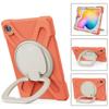 360 Rotation Case for Samsung Galaxy Tab S6 Lite 10.4" Sturdy Cover Rotate Ring Stand Shoulder Carrying Strap Hand Strap Rugged Children Adults Outdoor Case (Orange) view 4