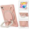 360 Rotation Case for Samsung Galaxy Tab S6 Lite 10.4" Sturdy Cover Rotate Ring Stand Shoulder Carrying Strap Hand Strap Rugged Children Adults Outdoor Case (Pink) view 4