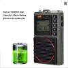 Portable Radio, FM VHF AM SW WB Full Band Radio Receiver with Flashlight, SOS Alarm, Pocket Bluetooth Music MP3 Player Support APP, Digital AM FM Stereo Radio for Outdoor Survival view 4
