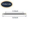 Ubramac 3Pack Phone Telephone Extension Cord 1FT Cable Line with Standard RJ11 6P4C Plugs for Landline Phone and Fax (3, Black, 1FT) view 2