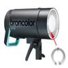 DirectNine Basics Replacement Broncolor Flash Tube 400/800 J for Siros and Siros S (1 Pack, Daylight, ISO Mount, Optical Pulse, Hot Shoe) view 4