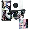 Galaxy A23 5g Case Compatible with Samsung Galaxy A23 5g 2022 Sm-A233c A233j A233dPhone Case Cover [with Tempered Glass Screen Protector][Hard PC + Soft Silicone][Colorful Reflect Light] IMDH-HS view 1