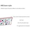 Galaxy A54 5g Case Compatible with Samsung Galaxy A54 5g Phone Case Cover [with Tempered Glass Screen Protector][Hard PC + Soft Silicone][Ring Support] [Colorful Reflect Light] IMDF-HUA3 view 3