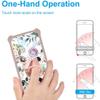 Galaxy A54 5g Case Compatible with Samsung Galaxy A54 5g Phone Case Cover [with Tempered Glass Screen Protector][Hard PC + Soft Silicone][Ring Support] [Colorful Reflect Light] IMDF-HUA3 view 4