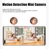 Sanpyl Mini Camera, 1080P Loop Recording Connection Supports Night Vision Motion Detection Function, Home Security Camera for Indoor view 3