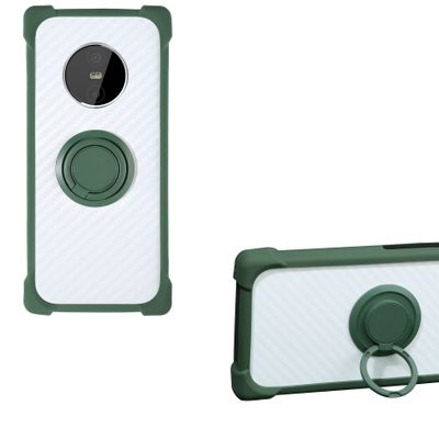 Case for Gigaset Gx6 Case Compatible with Gigaset Gx6 Phone Case PC backplane + Silicone Soft Frame Cover [360 Metal Ring, Magnetic Car Mount] CSKB-LV