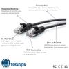 C2G 3ft (0.9m) Cat6a Snagless Unshielded (UTP) Slim Ethernet Network Patch Cable - Purple view 4