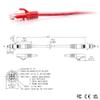 C2G 7ft (2.1m) Cat6a Snagless Unshielded (UTP) Slim Ethernet Network Patch Cable - Red view 2