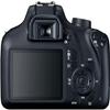 Canon EOS 4000D / Rebel T100 DSLR Camera w/EF-S 18-55mm f/3.5-5.6 Lens Kit Bundled with 32GB Memory, Carrying Case, 12" Gripster Flex Tripod + More (Renewed) view 4