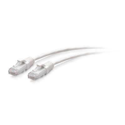 C2G 15ft (4.5m) Cat6a Snagless Unshielded (UTP) Slim Ethernet Network Patch Cable - White