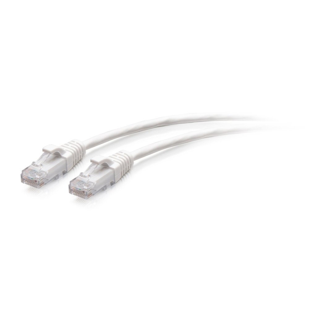 C2G 15ft (4.5m) Cat6a Snagless Unshielded (UTP) Slim Ethernet Network Patch Cable - White