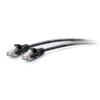 20ft (6.1m) Cat6a Snagless Unshielded (UTP) Slim Ethernet Network Patch Cable - Black view 1