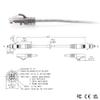 C2G 3ft (0.9m) Cat6a Snagless Unshielded (UTP) Slim Ethernet Network Patch Cable - Gray view 2