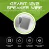 GEARit 50ft 12 AWG CL2 Speaker Wire & 12 Rt Angle Banana view 3