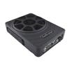 Audiopipe 10" Low Profile Amplified Subwoofer (APLP-1030), 500W, Compact, Mosfet Circuit, RCA, Phase Switch, Bass Boost Control, Subsonic Filter, Low-Pass Filter, Reliable Protection, Remote Bass Knob view 1