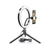 ygqzm Novelty USB Dimmable LED Selfie Ring Light Cellphone Photography Lighting with Tripod for Makeup Video Live Studio Light view 1