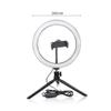 ygqzm Novelty USB Dimmable LED Selfie Ring Light Cellphone Photography Lighting with Tripod for Makeup Video Live Studio Light view 2