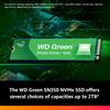 Western Digital 250GB WD Green SN350 NVMe Internal SSD Solid State Drive - Gen3 PCIe, M.2 2280, Up to 2,400 MB/s - WDS250G2G0C view 3