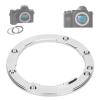 214 Pure Copper E Camera Body Mount Ring Replacement,for A7 A7R A7II A9 A6400 A6000 E Mount Mirrorless Camera Body view 3